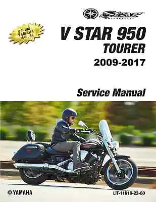 $25 • Buy Yamaha Service Workshop Shop Manual Book 2015, 2016 & 2017 V STAR 950 TOURER 