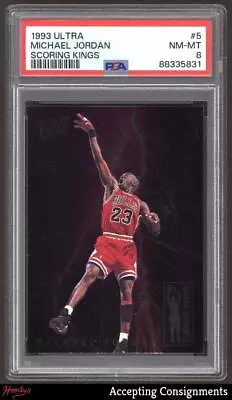 1993-94 Ultra Scoring Kings #5 Michael Jordan PSA 8 NM-MT BULLS • $448