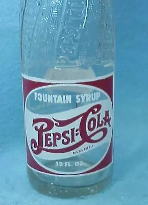 Pepsi Syrup Bottle Waterloo IA   -  19 -A • $40