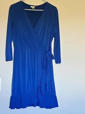 Beige By Eci Blue Dress Size XL • $10.99