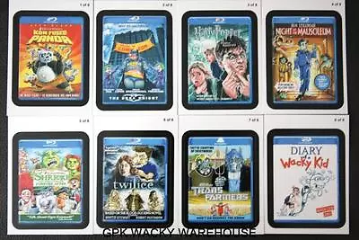 2011 Topps Wacky Packages Ans8 Go To The Movies 8 Card Bonus Insert Set • $14.97