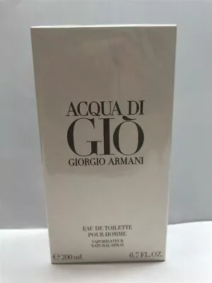 Giorgio Armani Acqua Di Gio 200ml Men's Eau De Toilette Spray Perfume • $139.90