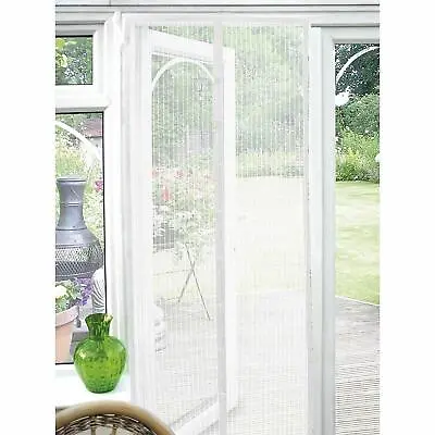 Magic Curtain Door Mesh Magnetic Fastening Mosquito Fly Bug Insect Net Screen • £6.59