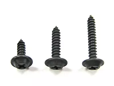 $24.99 • Buy Black #8 Phillips Flat Top Trim Screws- 1/2  To 1  Long- 150 Pcs (50ea)- J#323T