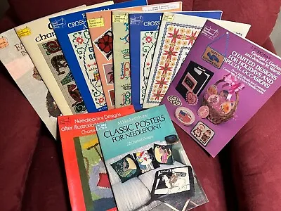 Dover Needlework Series Publication U PICK VTG From 70's And 80's Various Books • $6.60