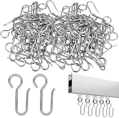 Giantree 60 Pcs S Shaped Shower Curtain Hooks Rust Proof Metal Shower Curtain... • $8.79