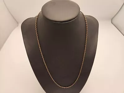 Women Men Bronze Chain Necklace Unisex 2MM Pair X2 • $15