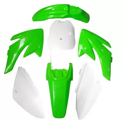 Green Plastics Fender Kit For CRF70 Pit Dirt Bike Thumpstar 140cc 150cc 160cc • $52.45