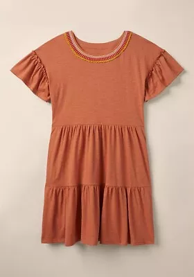 Matilda Jane Heart To Heart Homeroom Tiered Knit Dress Size L Large NEW • $68.95