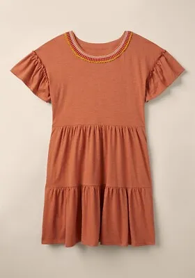 Matilda Jane Heart To Heart Homeroom Tiered Knit Dress Size XS X Small NEW • $68.95