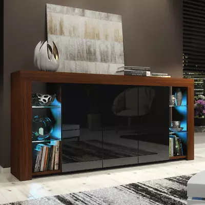 Sideboard TV Unit Display Cabinet TV Stand Living Room High Gloss/Matt Doors • £179.90