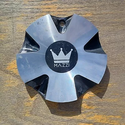 Mazzi Custom Wheel Center Cap Black And Machined Part #C10D37B-CAP 01 • $27.95