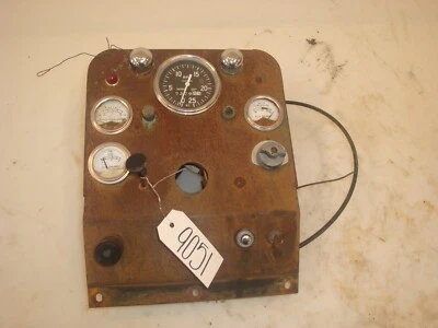 $75 • Buy 1969 Allis Chalmers 180 Diesel Tractor Dash Instrument Panel