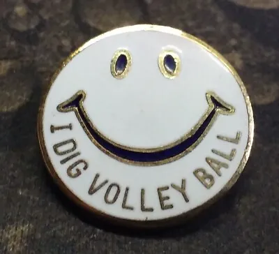 I Dig Volleyball Pin Badge • $12.85