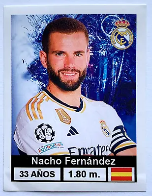 2023 ES SOCCER STARS 2 Sticker #078 NACHO FERNANDEZ Real Madrid • $5.99