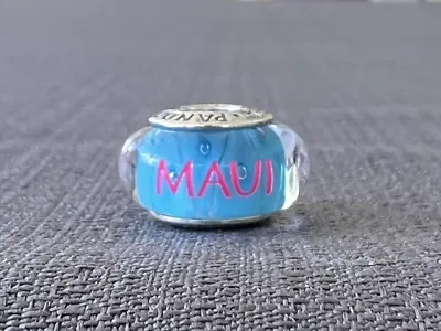 PANDORA Maui Murano Glass Bead Charm Hawaii Exclusive New • £104.60