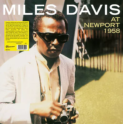 Miles Davis At Newport 1958 (Vinyl) 12  Album (Clear Vinyl) (PRESALE 04/26/2024) • $23.85