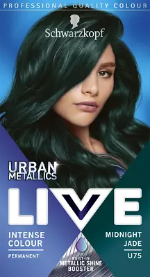 £10.99 • Buy Schwarzkopf Live Intense Colour Permanent Or Semi Permanent Hair Dye-VariousColo