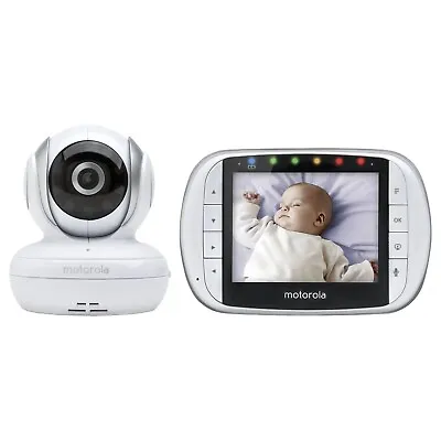 Motorola MBP33XL 3.5  Video Baby Monitor With Digital Zoom Two-Way Audio • $39.99