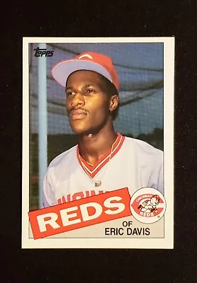 1985 Topps Eric Davis Rookie Card RC #627 Cincinnati Reds Qty NM-Mint • $3