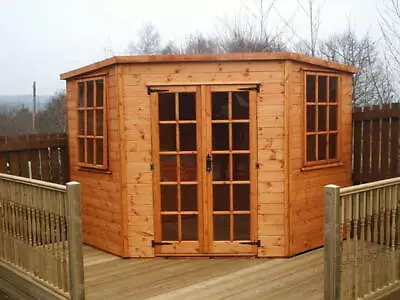 £1992 • Buy Georgian Corner Summerhouse Very Popular Various Sizes Available 