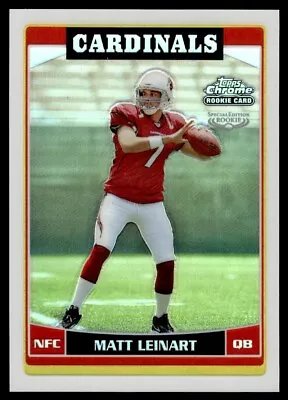 2006 Topps Refractor Matt Leinart Rookie #224 • $3