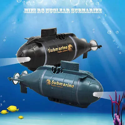 Mini RC Submarine 6 Channels Remote Control Racing Boat Toys For Kids Gifts F6F3 • $24.40