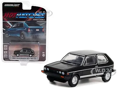 1983 Volkswagen Golf Mk1 Gti Black 1/64 Diecast Model Car By Greenlight 63020 D • $7.99