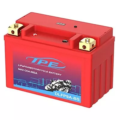 Lithium Motorcycle Battery YTX9A-BS 12V Lithium Battery With Smart Battery Ma... • $132.09