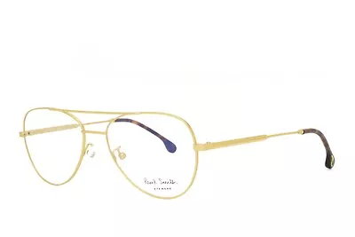 Paul Smith ANGUS V1 New Authentic Rx Frames Aviator 55-17-145 MATTE GOLD • $69.99