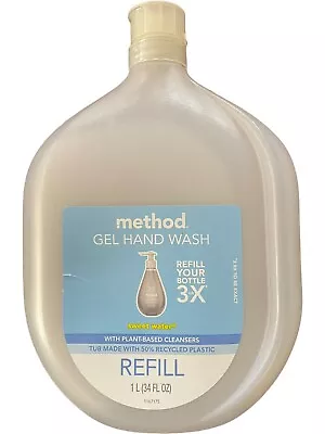 Method Gel Hand Wash Soap Refill - Sweet Water - 34 Oz • $14.98