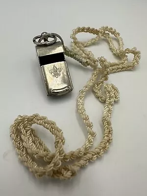 VINTAGE 1970's BSA BOY SCOUTS OF AMERICA MADE IN USA METAL WHISTLE • $39.99