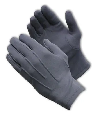 Grey Men's Dress Gloves - Parade Police Military Waiters Pallbearers Gloves • $10.99