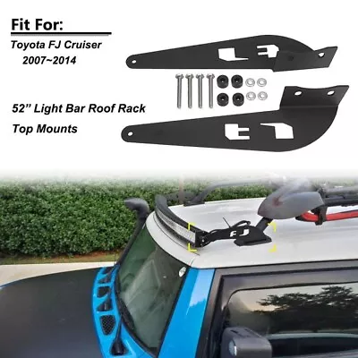 Roof Mount Bracket 52  Straight/Curved LED Light Bar For Toyota FJ Cruiser 07-14 • $33.98