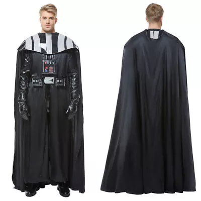 Darth Vader Cosplay Costume Anakin Skywalker Outfit Uniform Jumpsuit Star Wars • £97.19