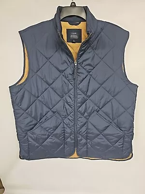 J. Crew Authentic Outerwear Quilted Vest EXCELLENT CONDITION Size Xl • $32.99