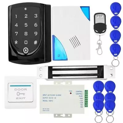 180kg Magnetic Door Access Control System Remote Lock Kit • £54.05