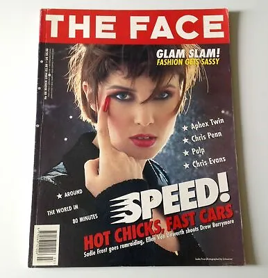 The Face Magazine March 94 Sadie Frost Drew Barrymore Aphex Twins Pulp • £36.50
