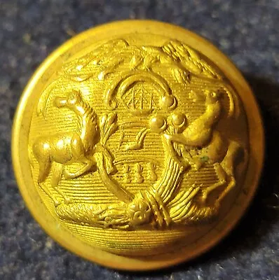 Civil War Period Pennsylvania State Seal Militia Button Albert# Pa-18-type • $165