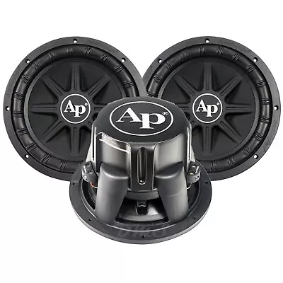 (2) Audiopipe TS-PX-1050 | 10 Inch 600W DVC 4 Ohm Car Audio 10  Subwoofers Pair • $118.95