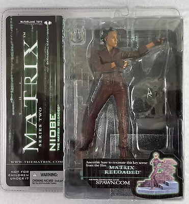 McFarlane Toys 2003 Matrix Series Two The Matrix Reloaded Niobe (Jada Pinkett) • $19.96