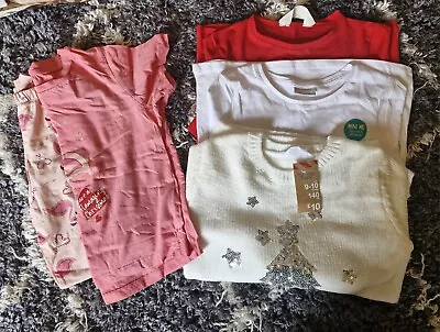 Girls Christmas Clothing  Bundle 9-10 Years • £8