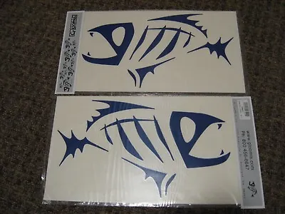 G Loomis Large Decal Set - R & L Facing - Surface Mount Stickers - Navy Blue • $35.96