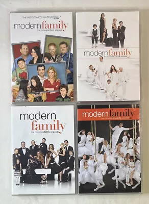 Modern Family DVD Lot Of 4 Seasons: Includes Seasons 1 3 5 7 • $17.34