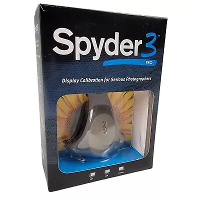 Datacolor SPYDER 3 Pro Computer Monitor Display Calibration For Photography • $33