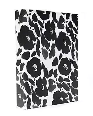 Mini 3-Ring Binder Black And White Floral Organization Supplies 7.25” X 9.125” • $16.02