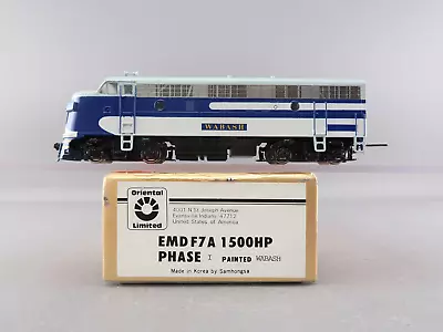 HO Brass Model - Oriental Wabash F7A Painted With Issues • $99.95