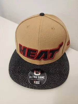 Ultra Game Miami Heat NBA Adjustable Snapback Hat  • $25.99