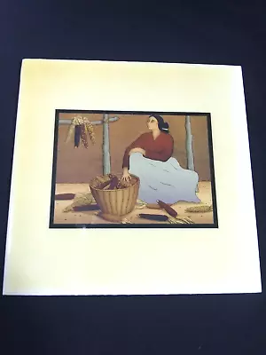 R.C. Gorman Ceramic Tile/Plaque Sacred Corn Navajo • $14.99