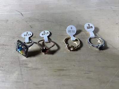 Fragrant Jewels Rings Sz. 6 Set Of 4 Wizard Of OZ  Collection • $23